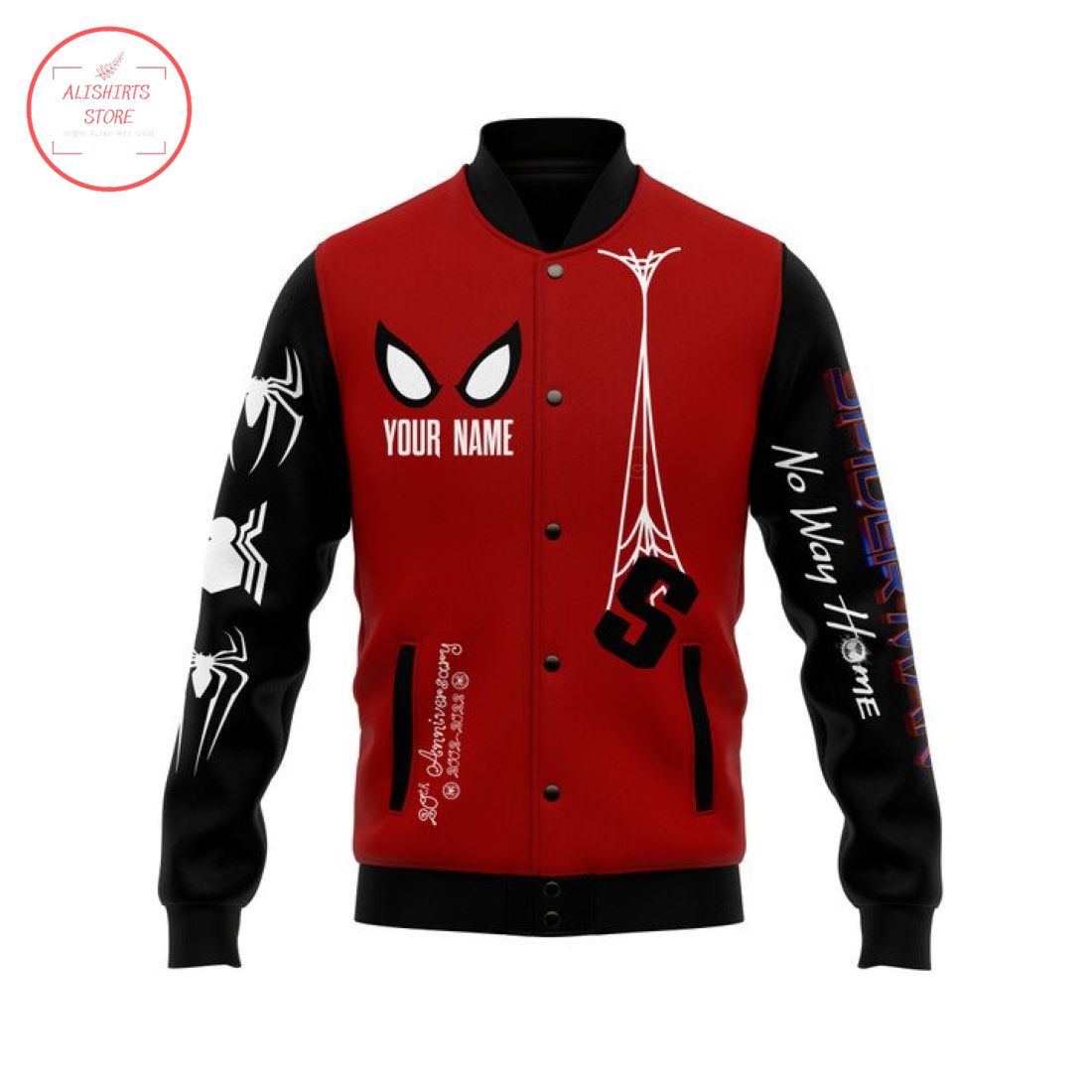 Spider-Man No Way Home personalized baseball jacket