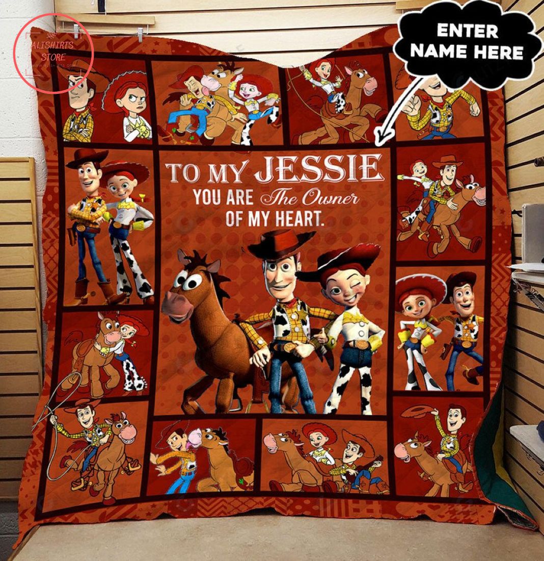 Toy Story Disney personalized quilt blanket