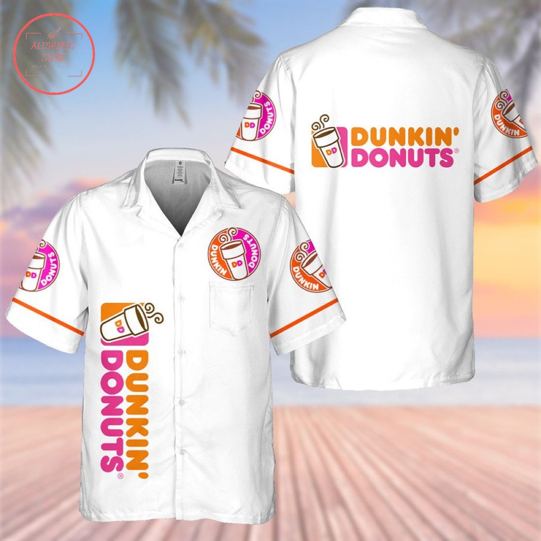 Dunkin Donuts Coffee Hawaiian Shirt