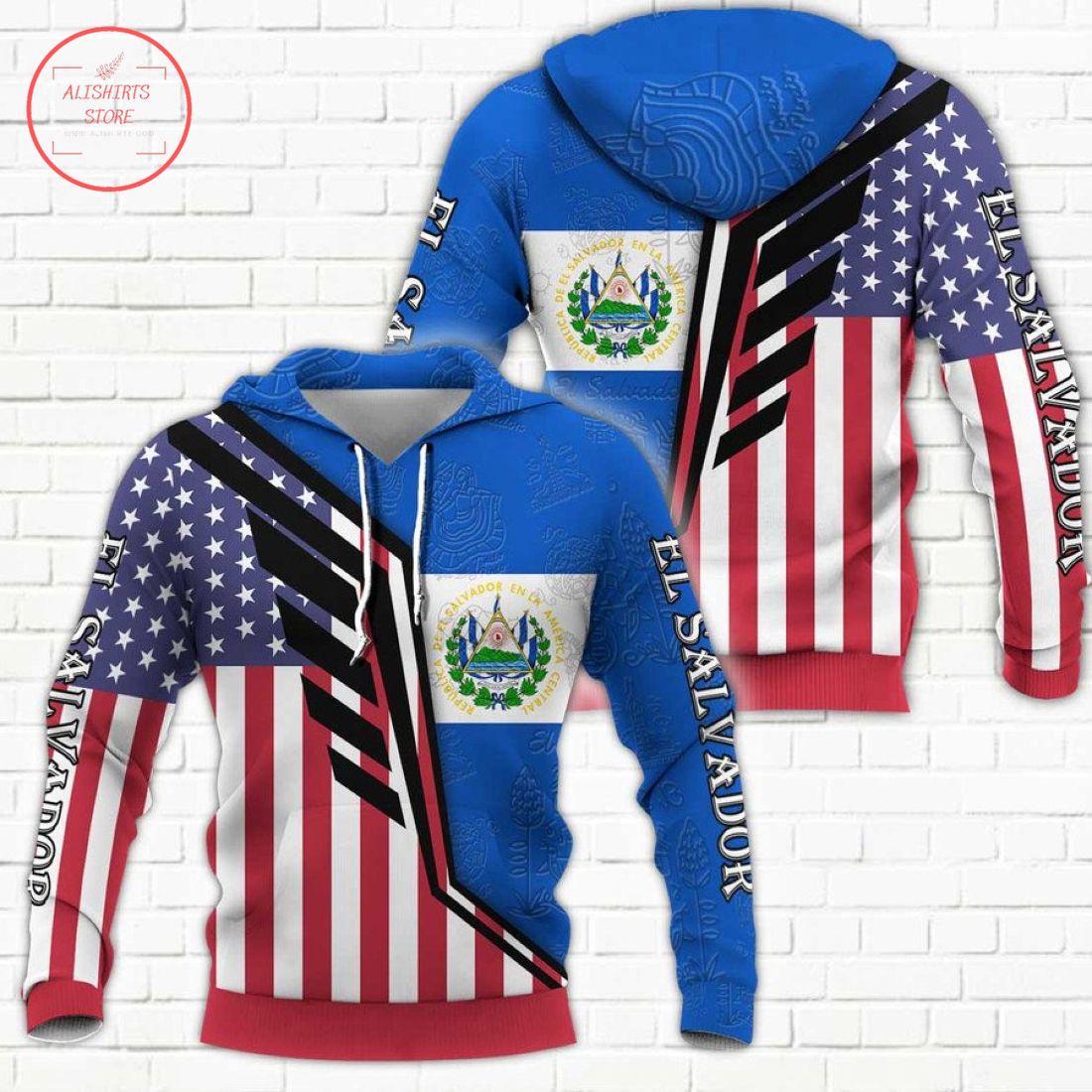 El Salvador Limited Edition Full Printing 3D Hoodie