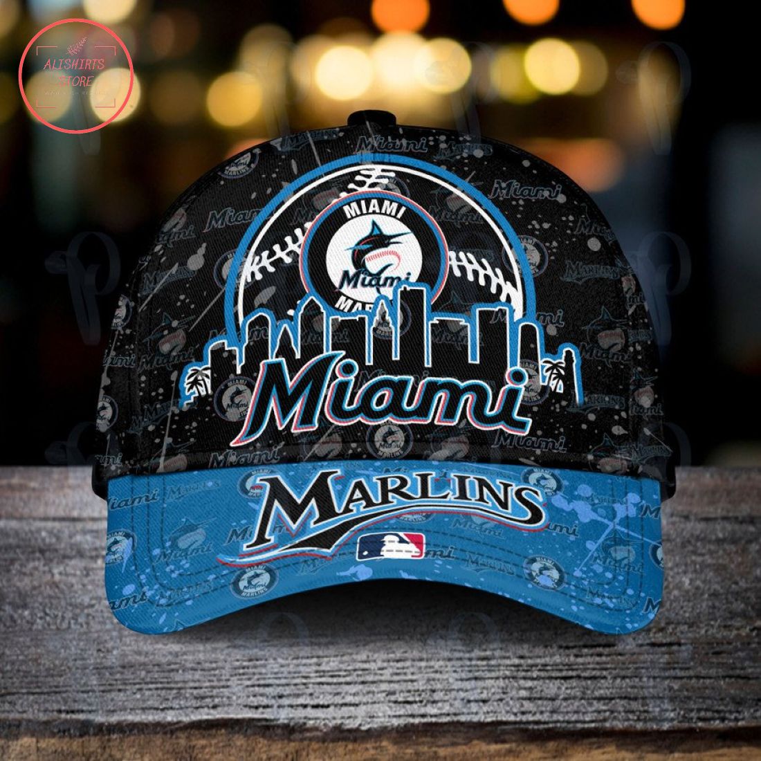 MLB Miami Marlins Classic Hat Cap