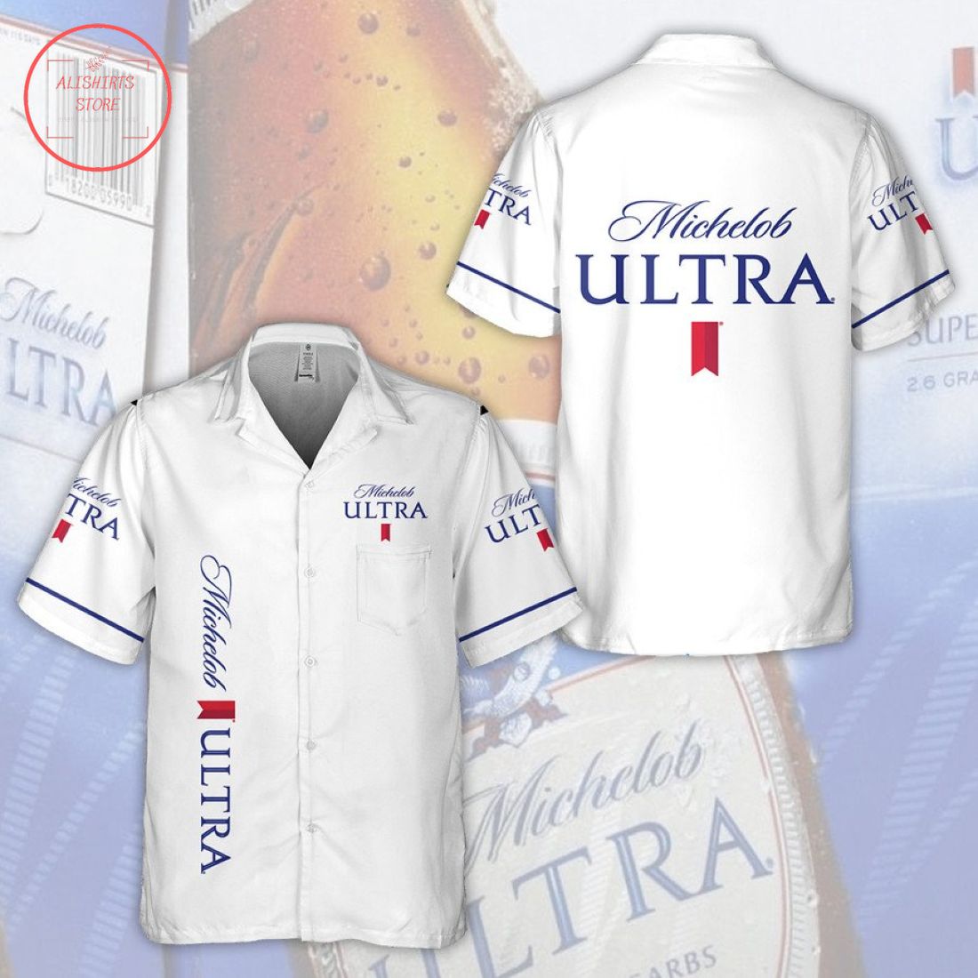Michelob Ultra Hawaiian Shirt