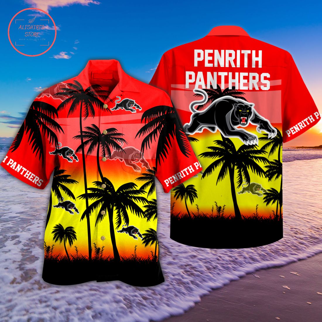 NRL Penrith Panthers Hawaiian Shirt