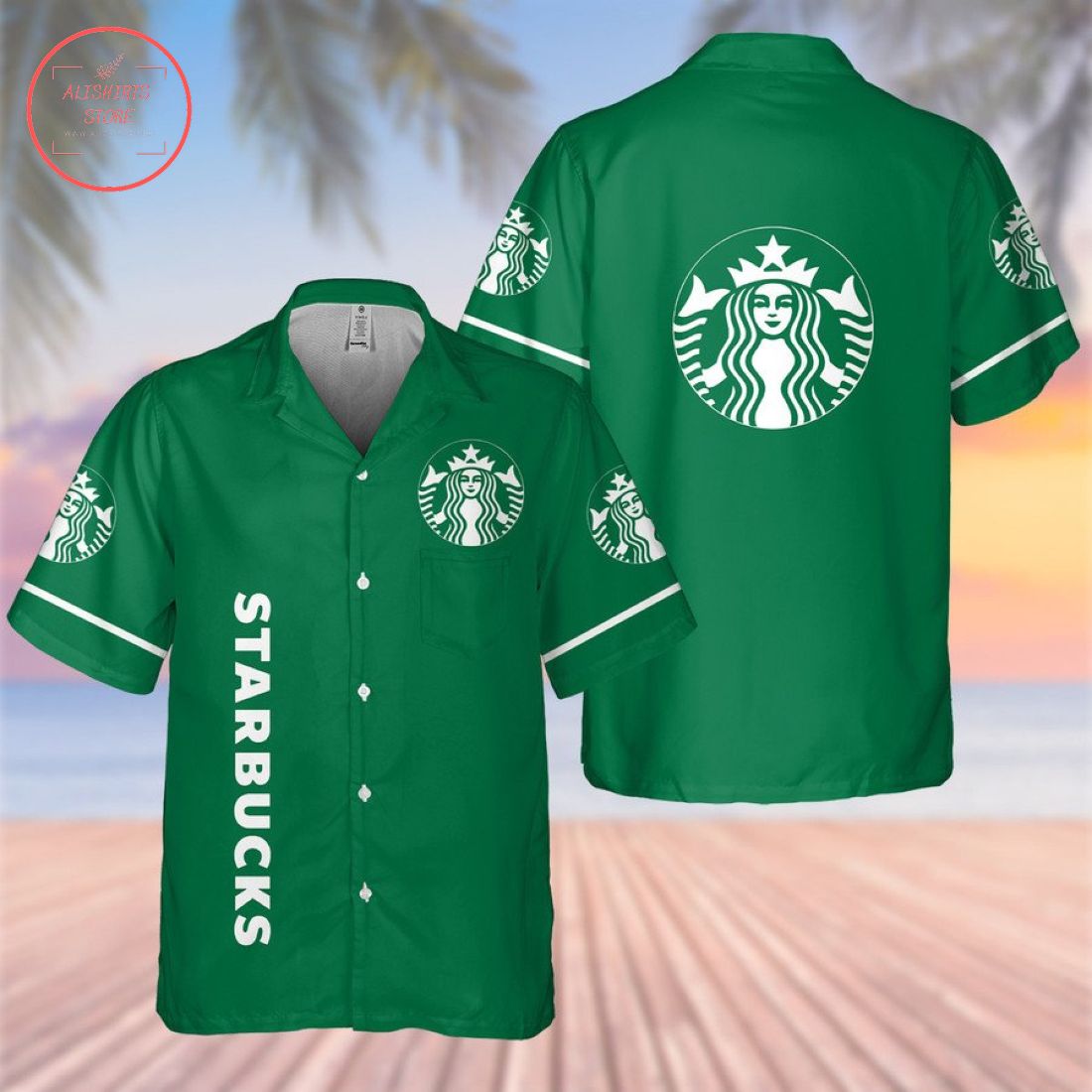 Starbucks Coffee Hawaiian Shirt