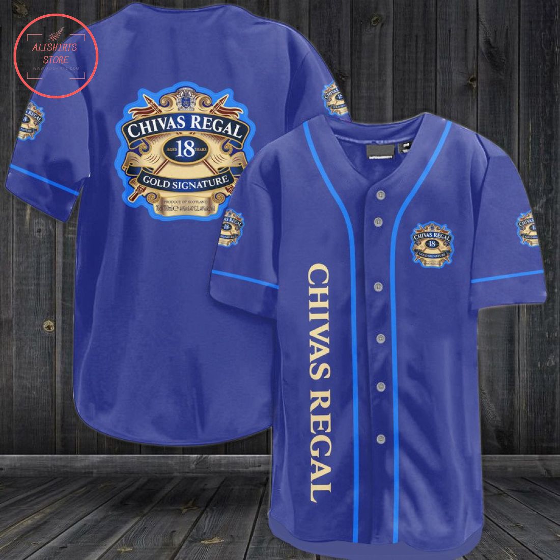 Chivas Regal 18 Baseball Jersey