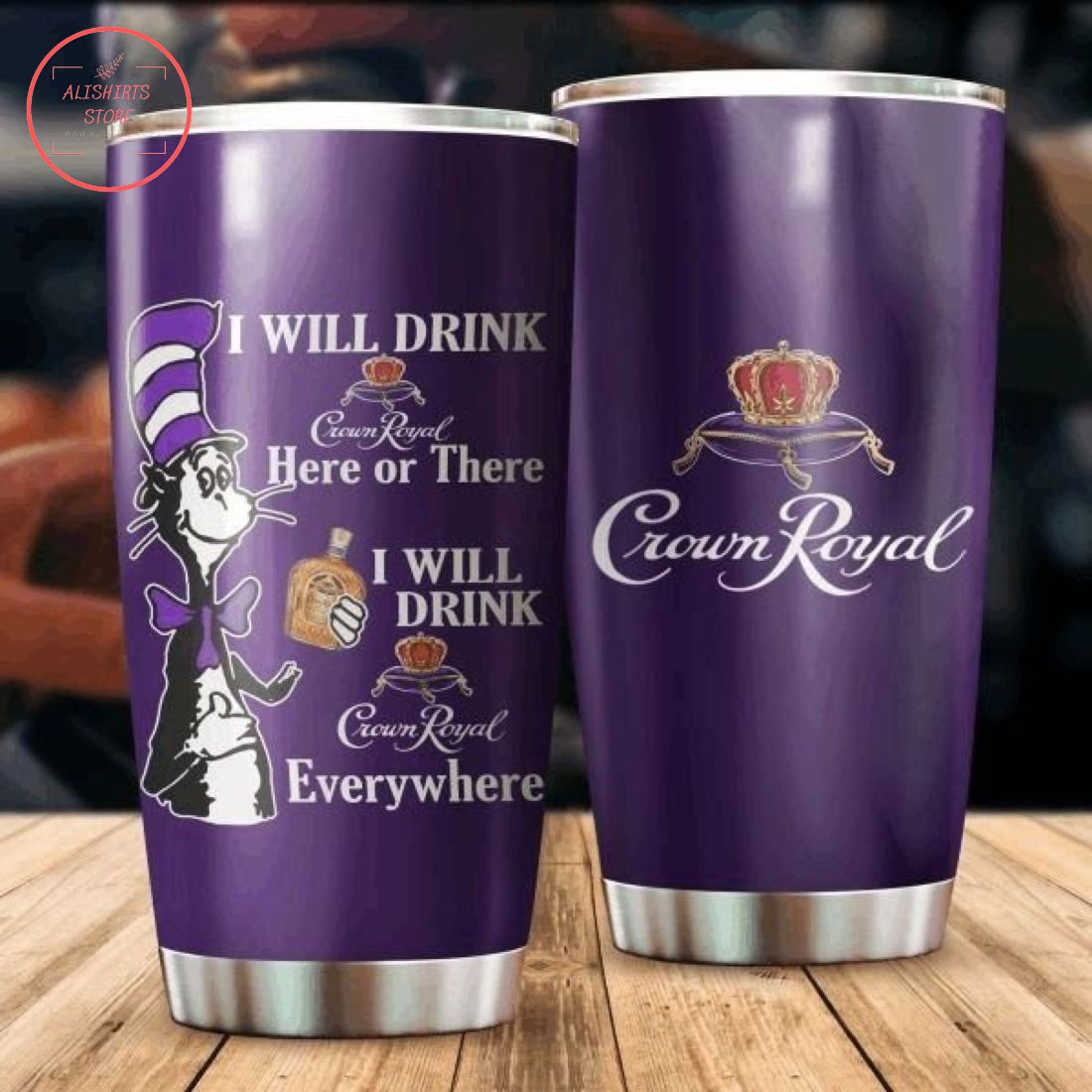 Crown Royal Whisky Drink Everywhere Tumbler