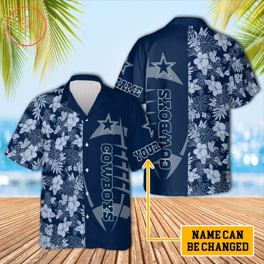 Dallas Cowboys Unisex Custom Hawaiian Shirt