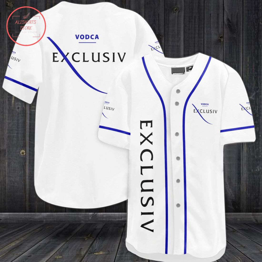 Exclusiv Vodka Baseball Jersey