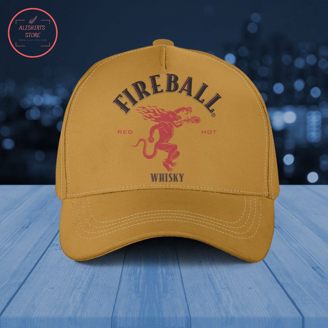 Fire Ball Whisky Classic Hat Cap