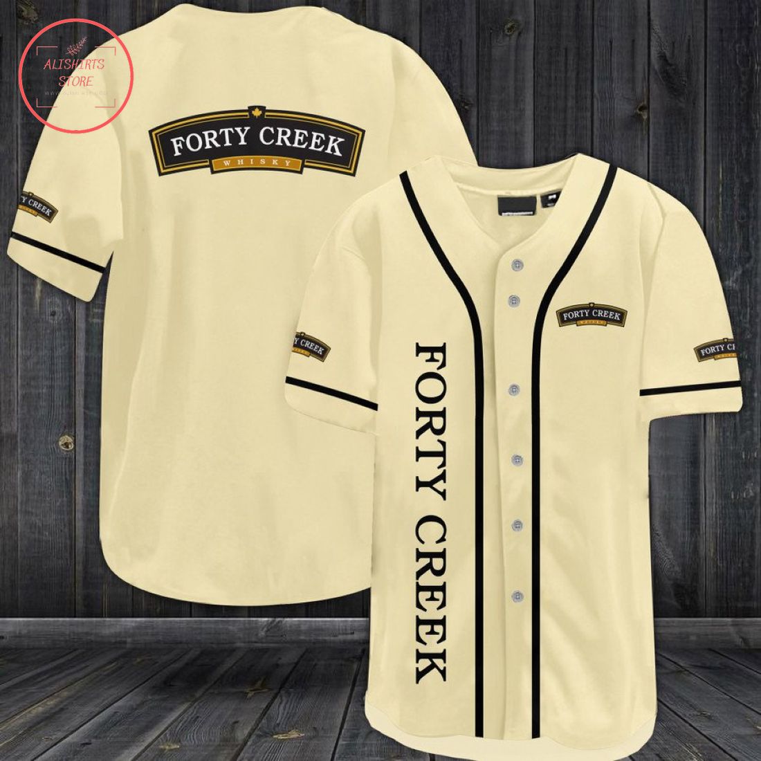 Forty Creek Whisky Baseball Jersey