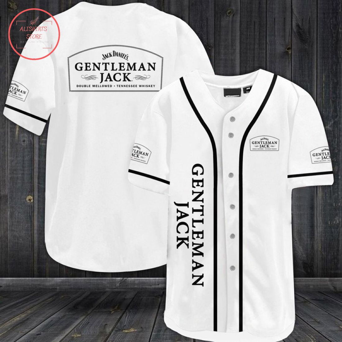 Gentleman Jack Daniel's Baseball Jersey