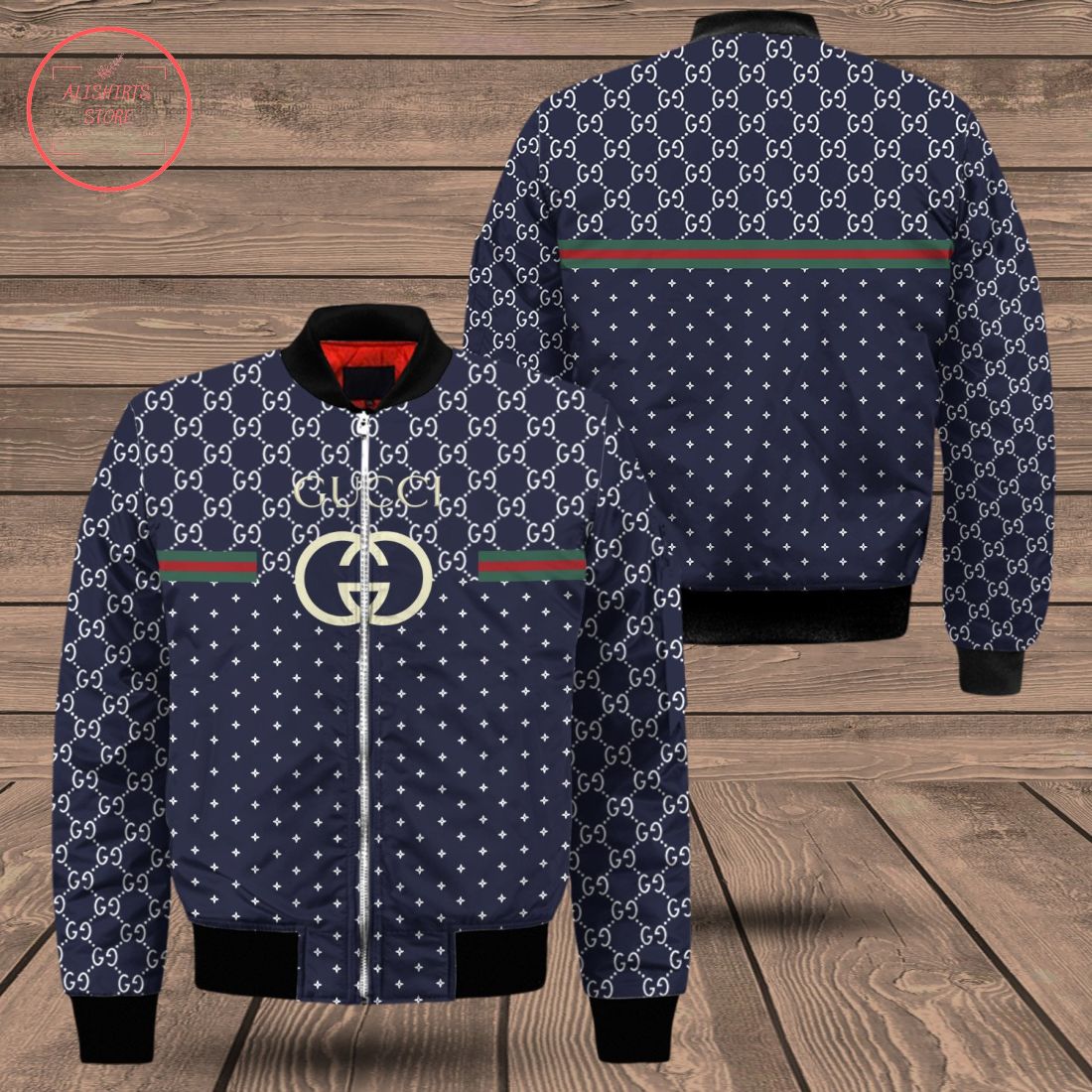 Gucci Italy Luxury Brand Bomber Jacket