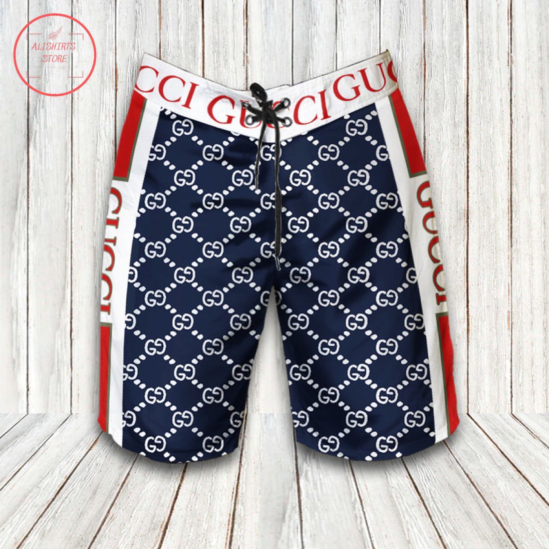 Gucci Jacquard 2022 Flip Flops and Combo Hawaii Shirt Shorts