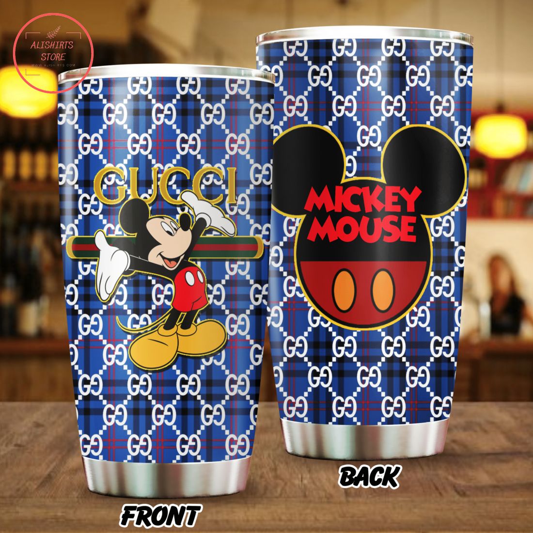 Gucci Mickey Mouse Stainless Steel Tumbler