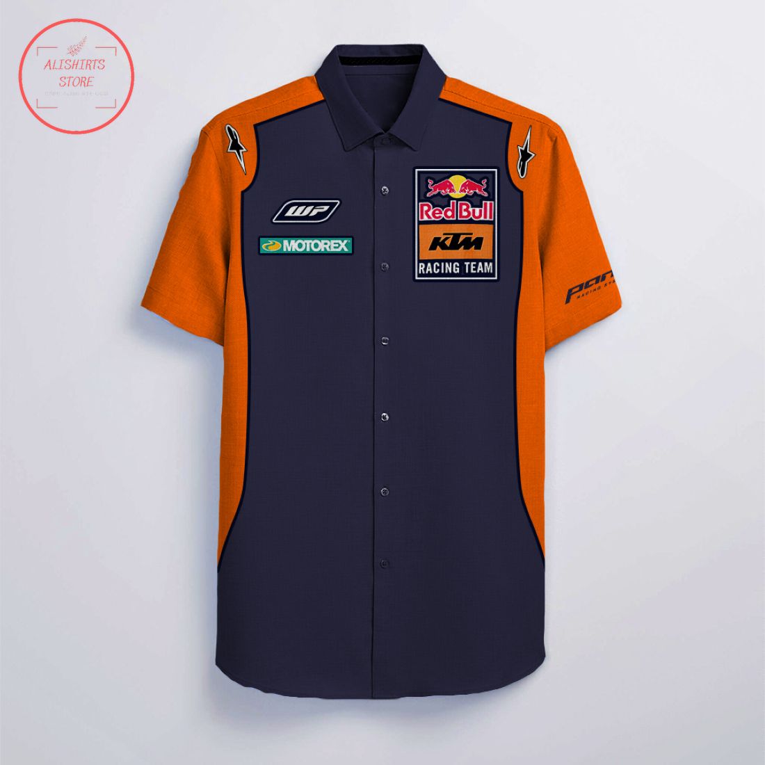 KTM Red Bull Racing Team Hawaiian shirt