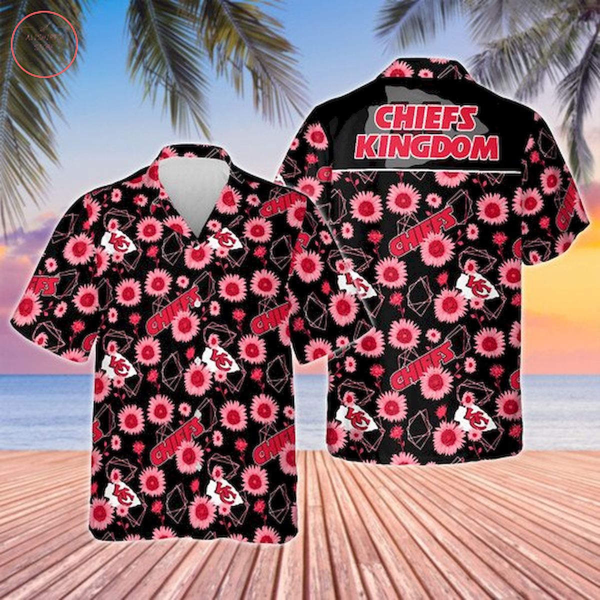 Kansas City Chiefs Sunflowers Hawaiian Shirt