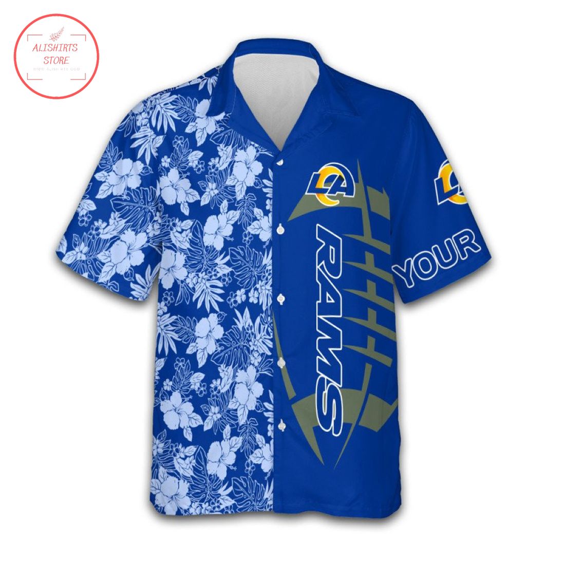 Los Angeles Rams Unisex Custom Hawaiian Shirt