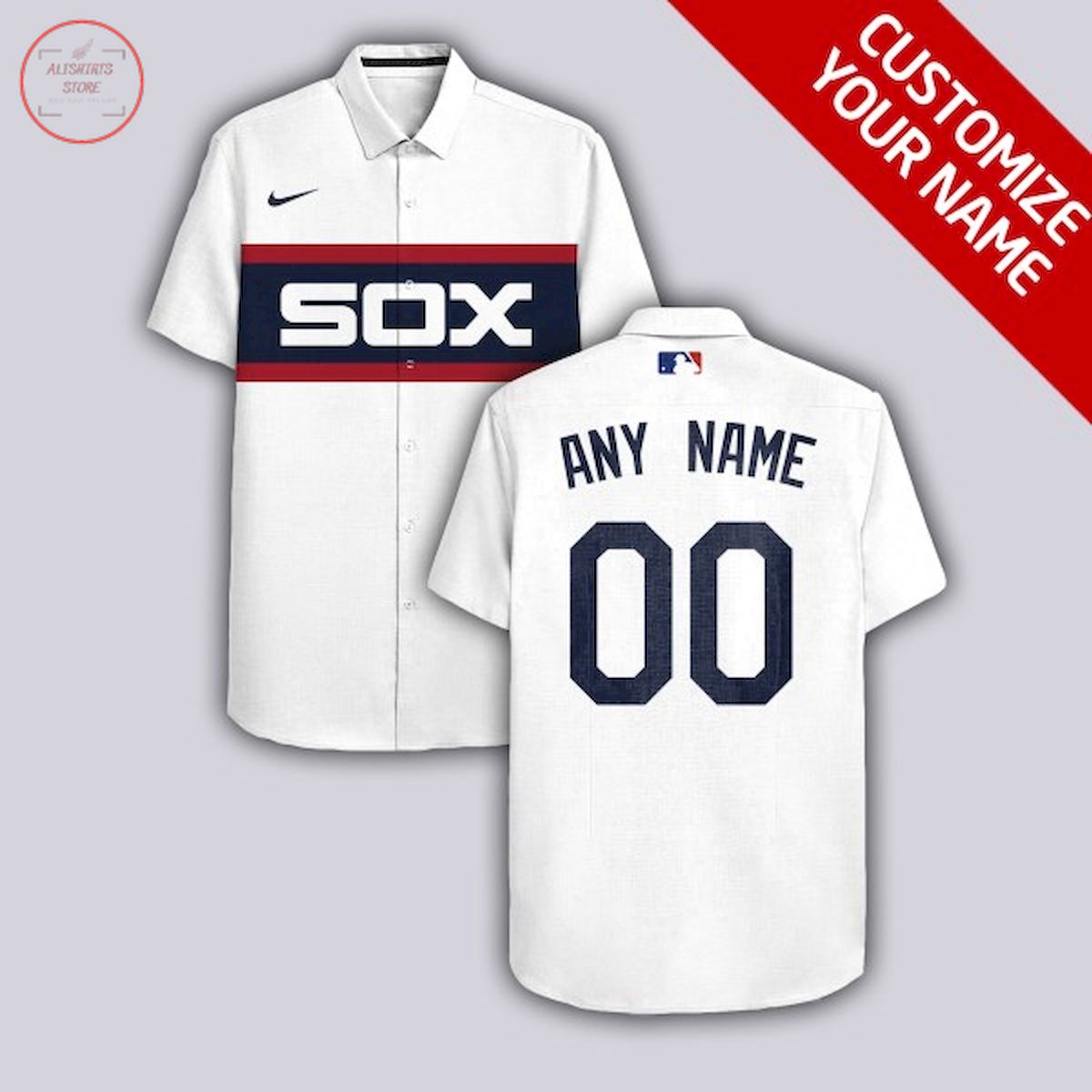 MLB Chicago White Sox Personalized Hawaiian Shirt