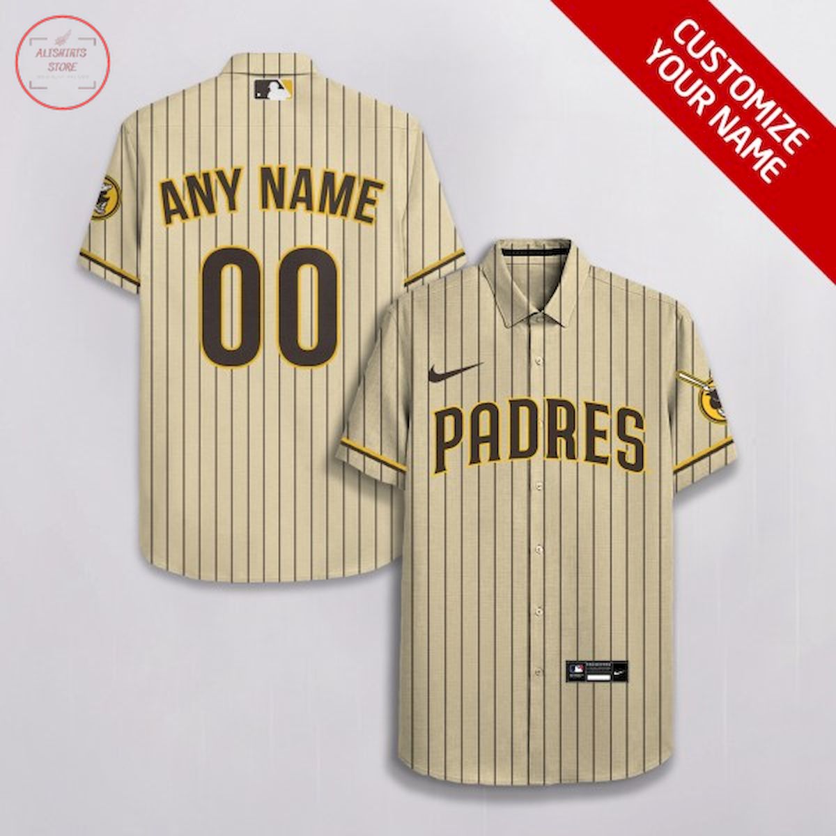 MLB San Diego Padres Personalized Hawaiian Shirt