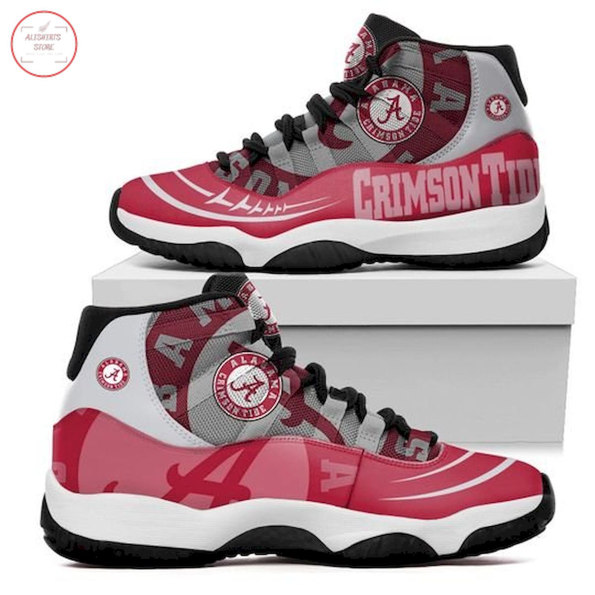 NCAA Alabama Crimson Tide New Air Jordan 11 Sneaker Shoes