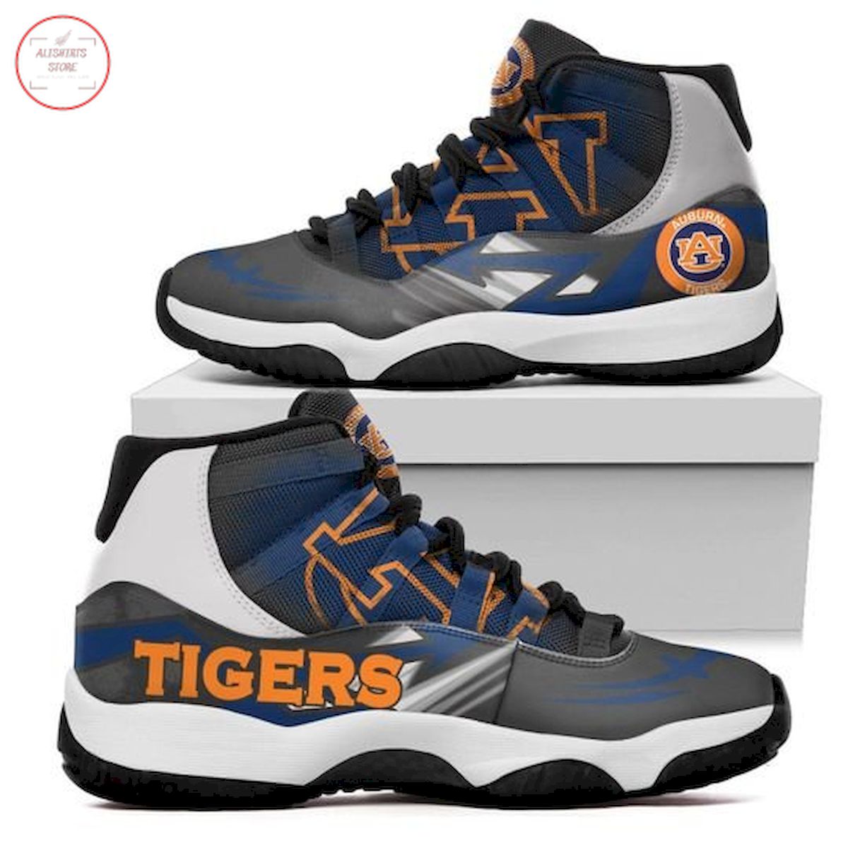 NCAA Auburn Tigers New Air Jordan 11 Sneaker Shoes