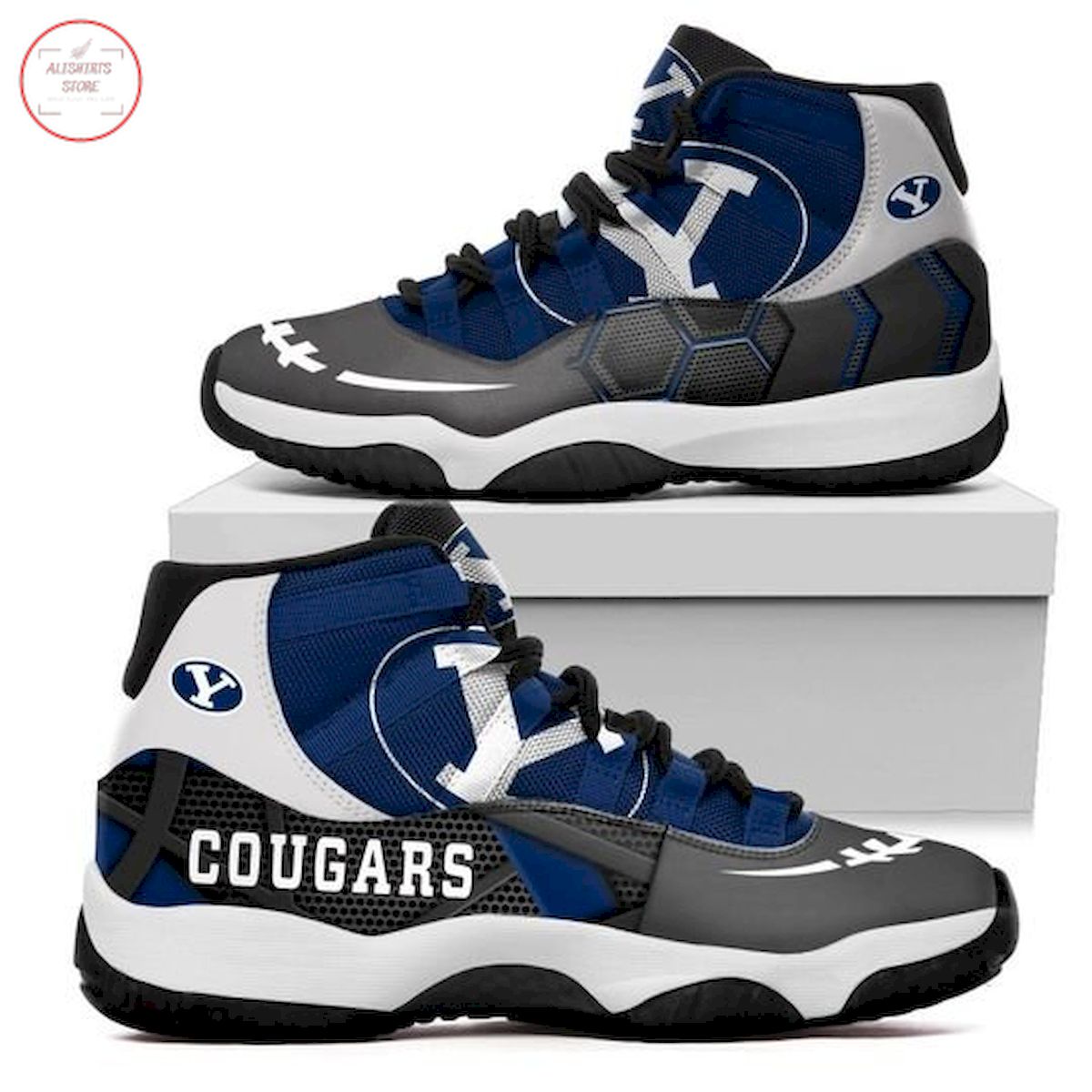 NCAA BYU Cougars New Air Jordan 11 Sneaker Shoes
