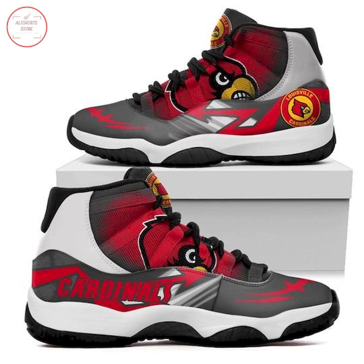 NCAA Louisville Cardinals New Air Jordan 11 Sneaker Shoes