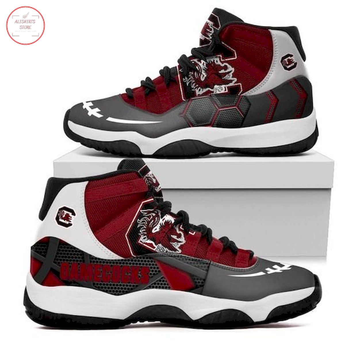 NCAA South Carolina Gamecocks New Air Jordan 11 Sneaker Shoes
