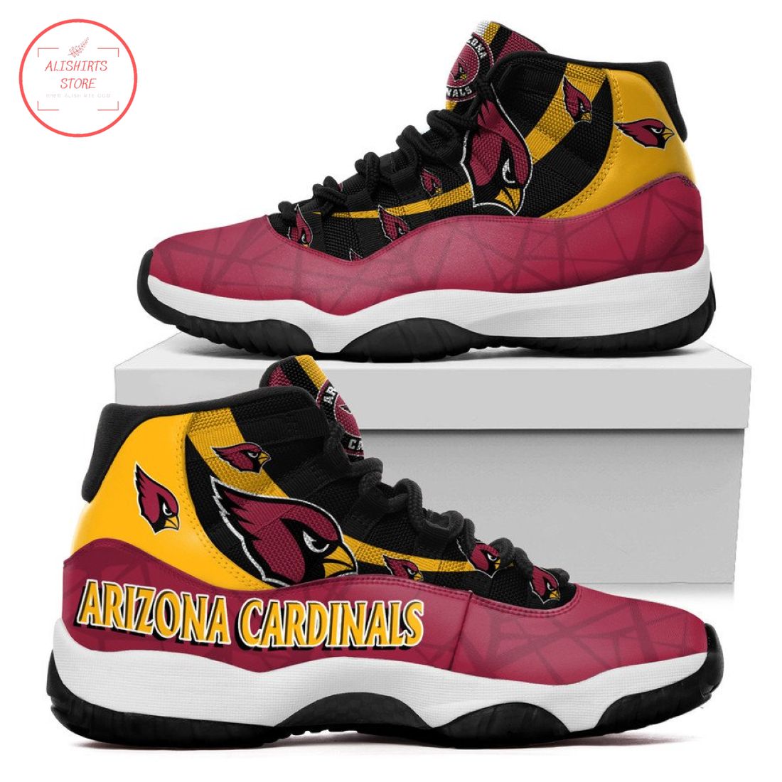 NFL Arizona Cardinals New Air Jordan 11 Sneakers Shoes