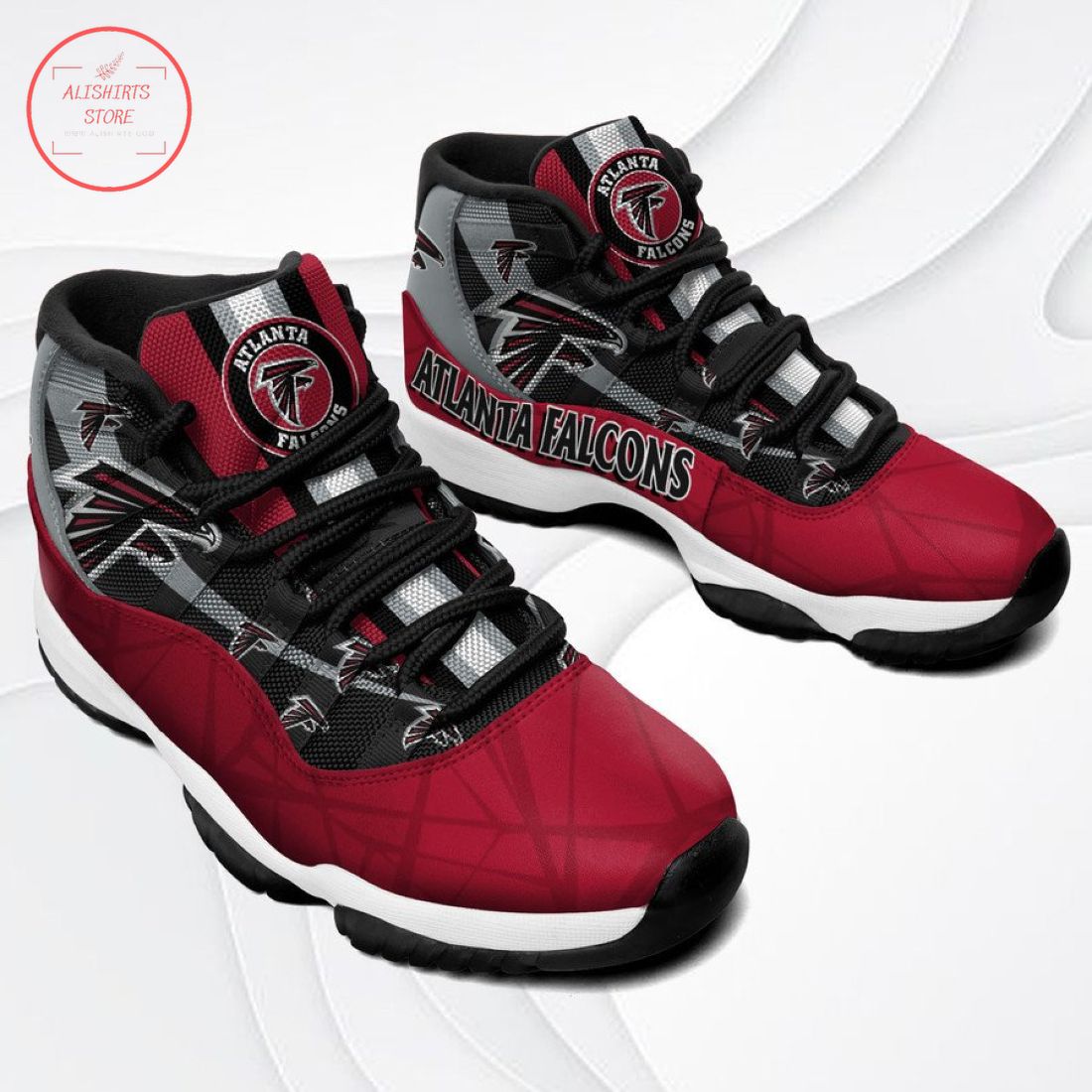 NFL Atlanta Falcons New Air Jordan 11 Sneakers Shoes