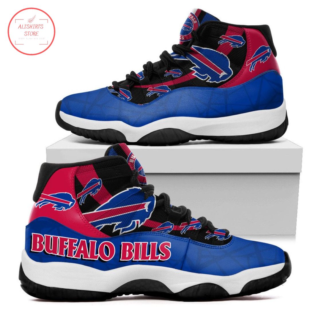 NFL Buffalo Bills New Air Jordan 11 Sneakers Shoes