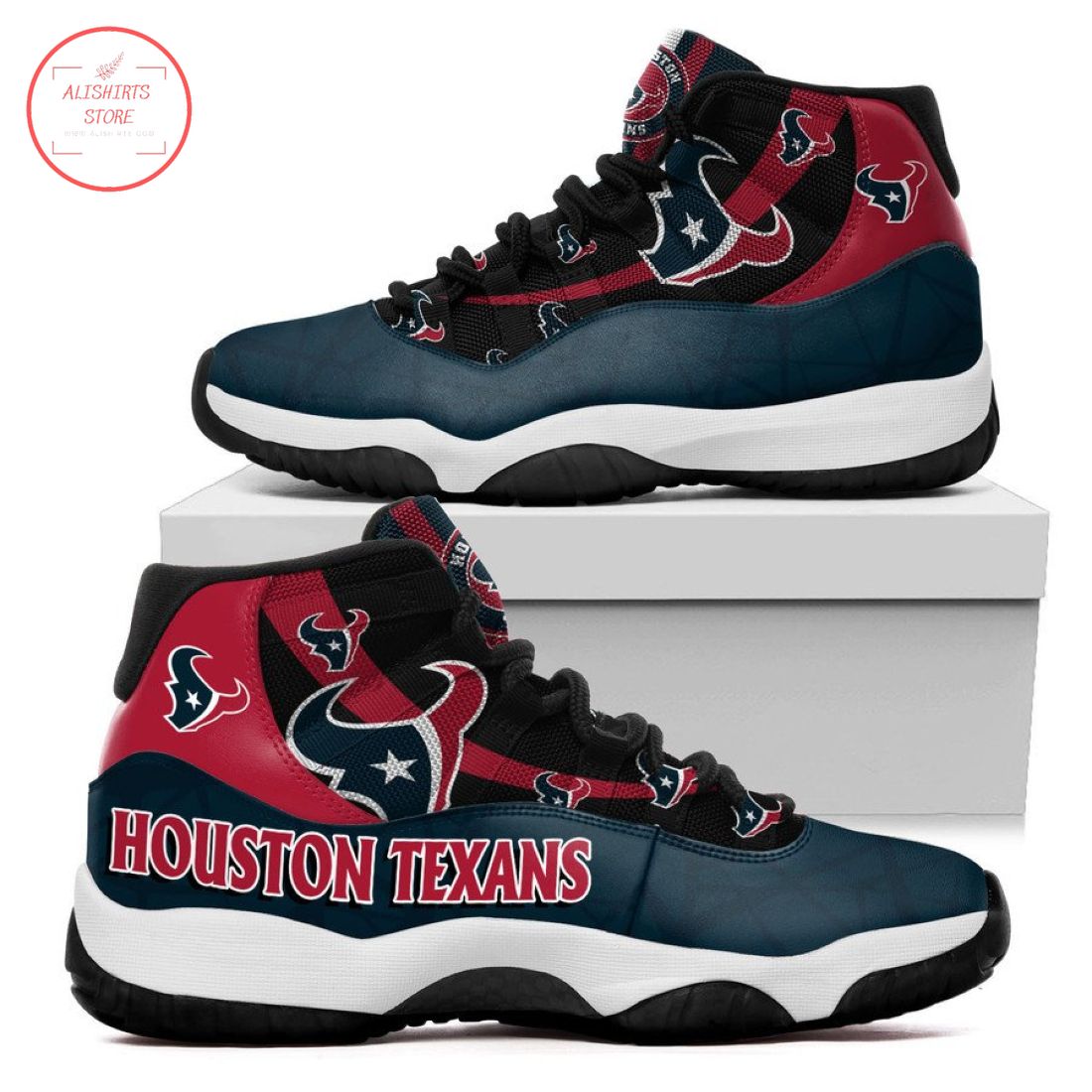 NFL Houston Texans New Air Jordan 11 Sneakers Shoes