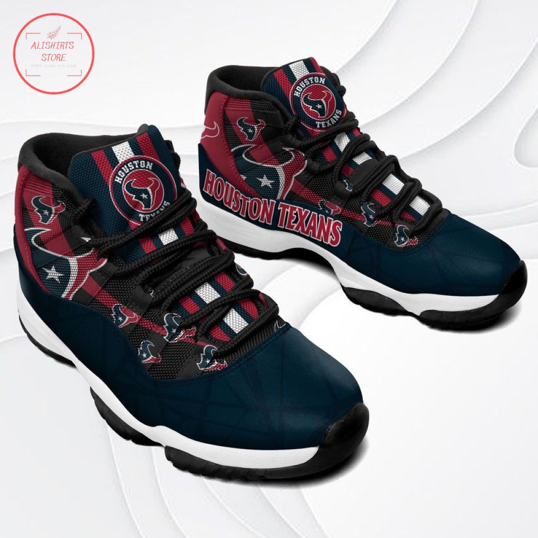NFL Houston Texans New Air Jordan 11 Sneakers Shoes