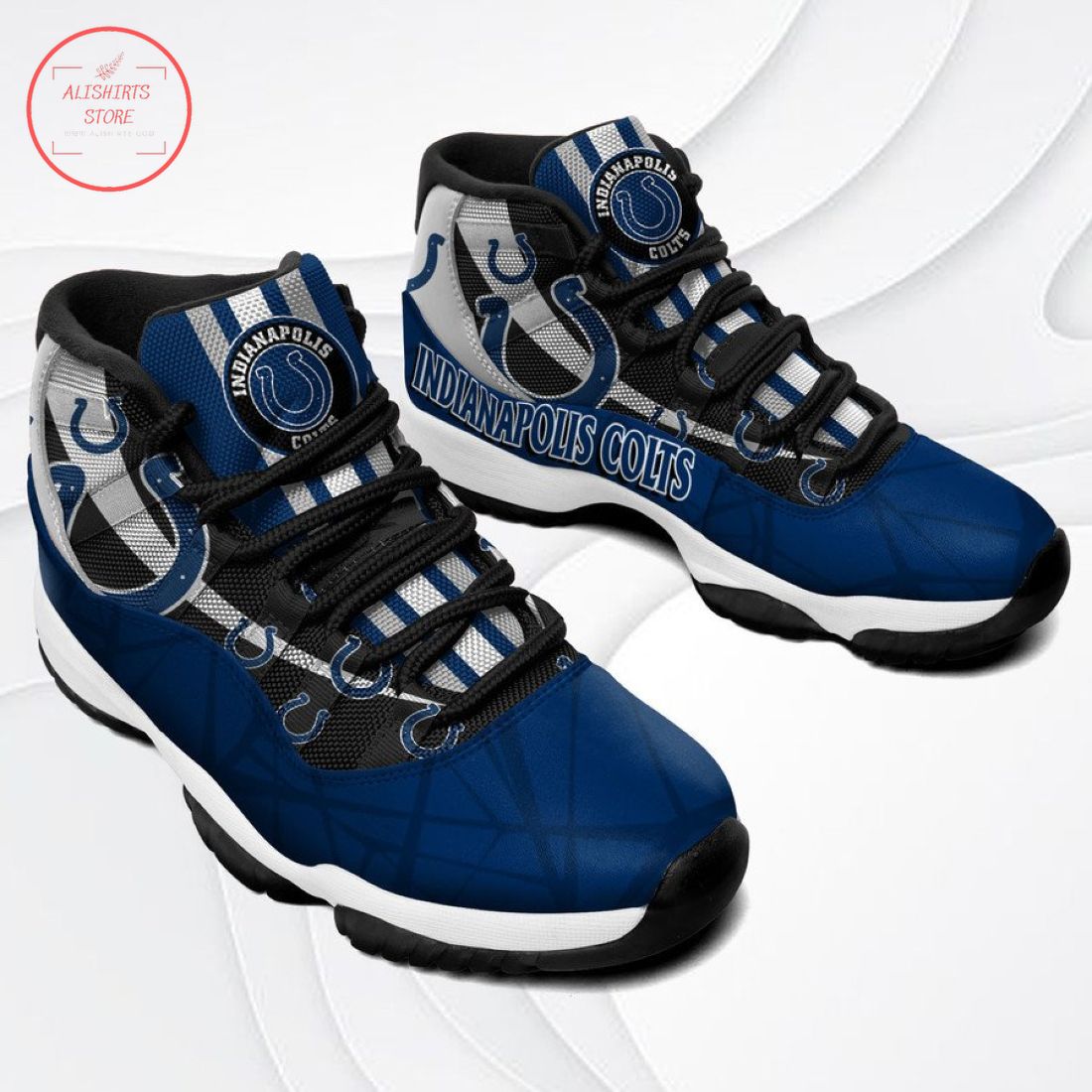 NFL Indianapolis Colts New Air Jordan 11 Sneakers Shoes