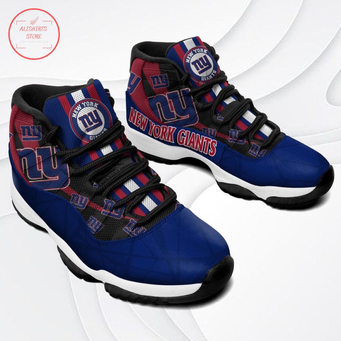NFL New York Giants New Air Jordan 11 Sneakers Shoes