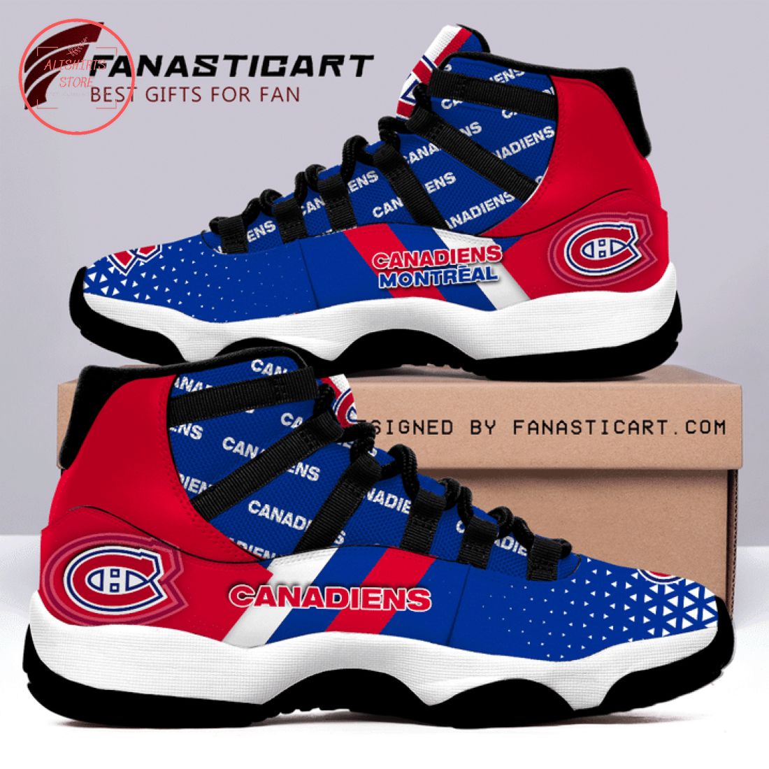 NHL Montreal Canadiens Air Jordan 11 Sneaker Shoes