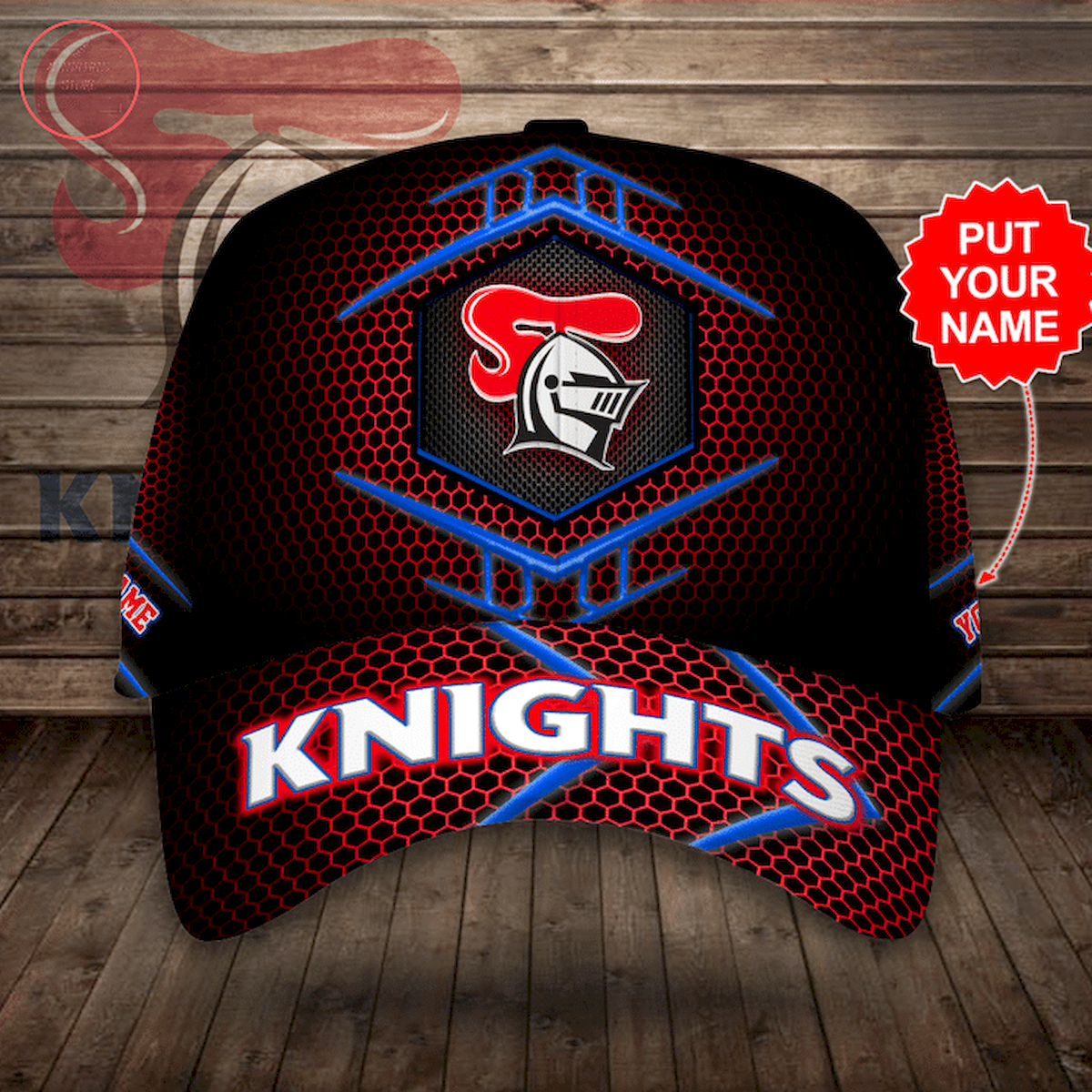 NRL Newcastle Knights Personalized Hat Cap