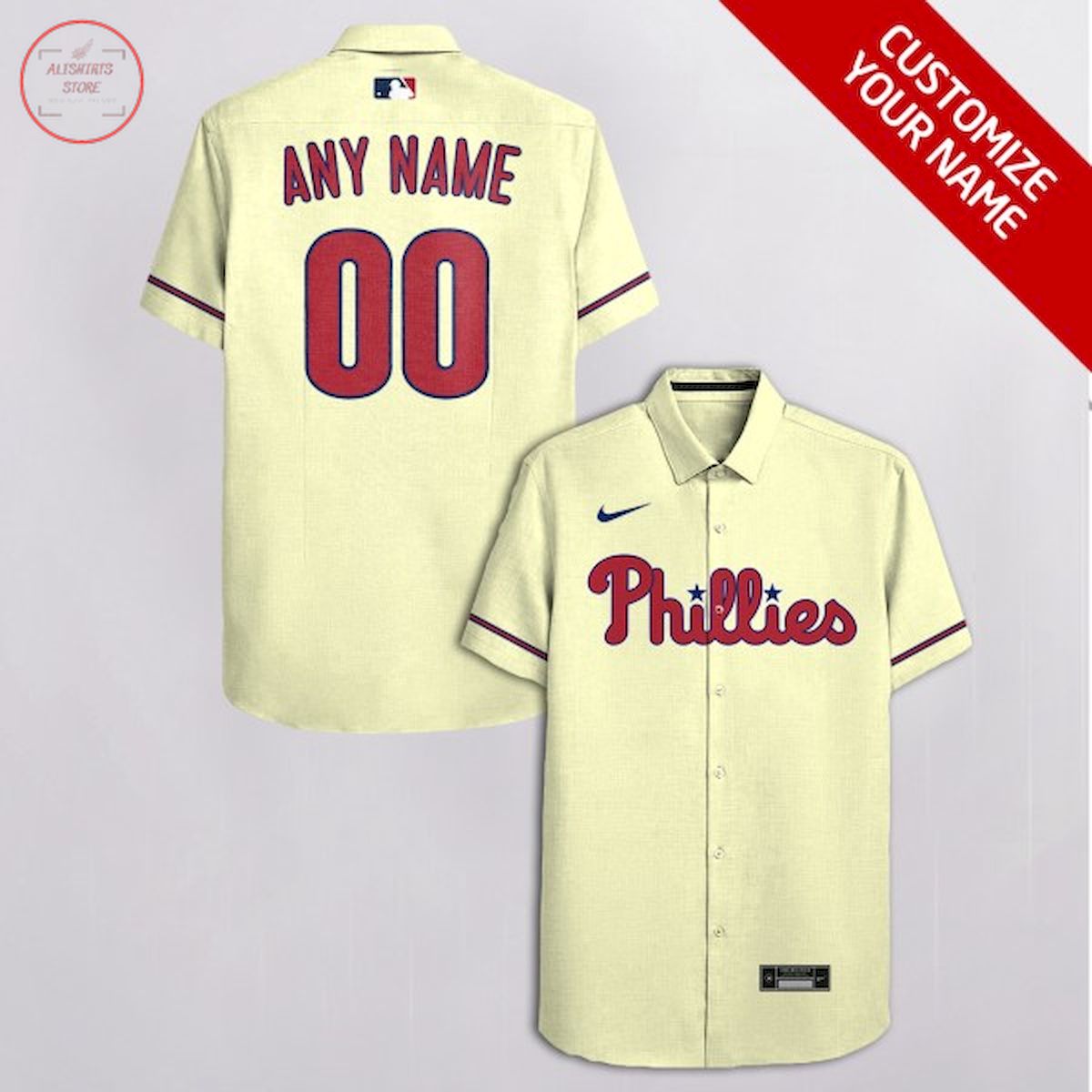 Philadelphia Phillies Customized Hawaiian Shirt