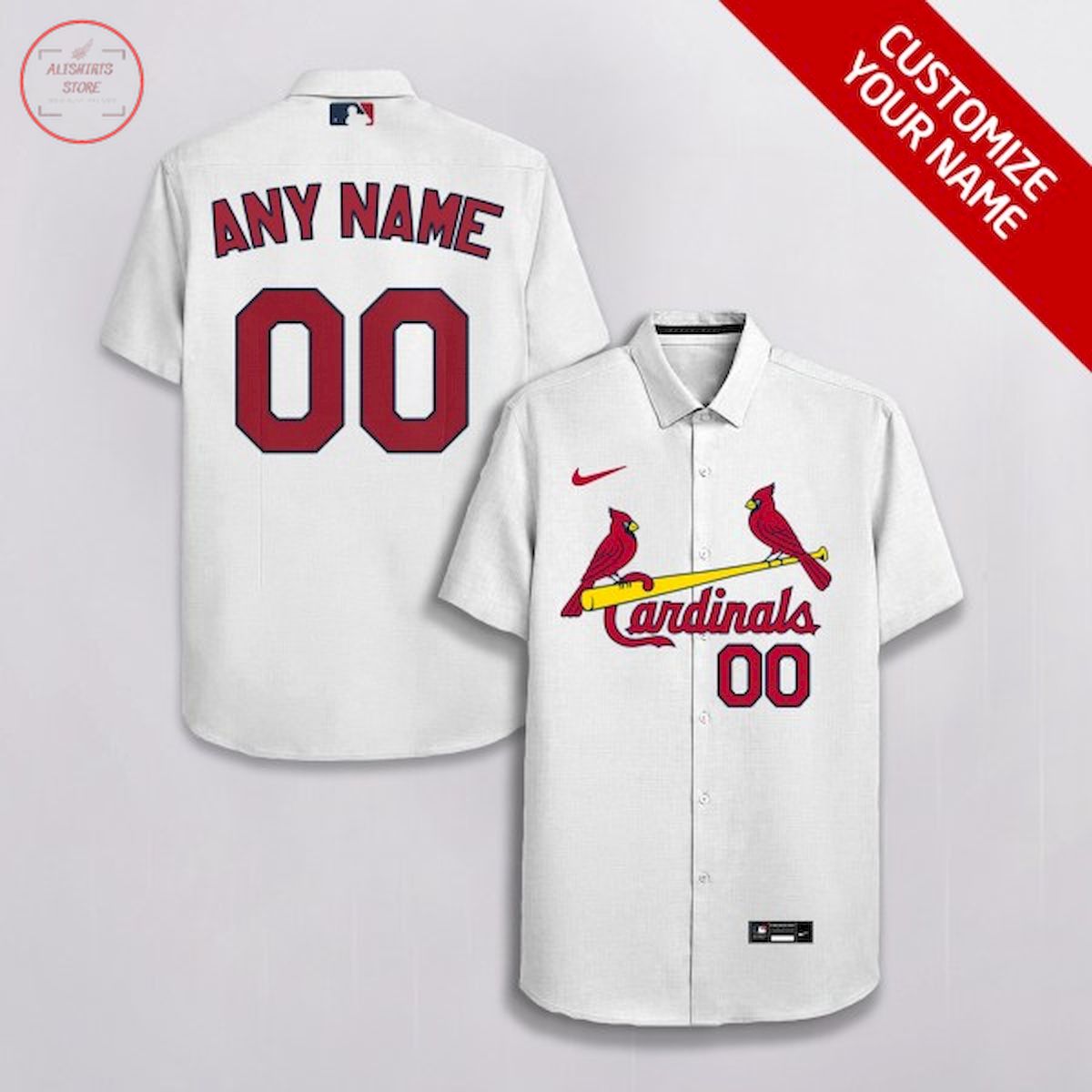 St Louis Cardinals Personalized Hawaiian Shirt