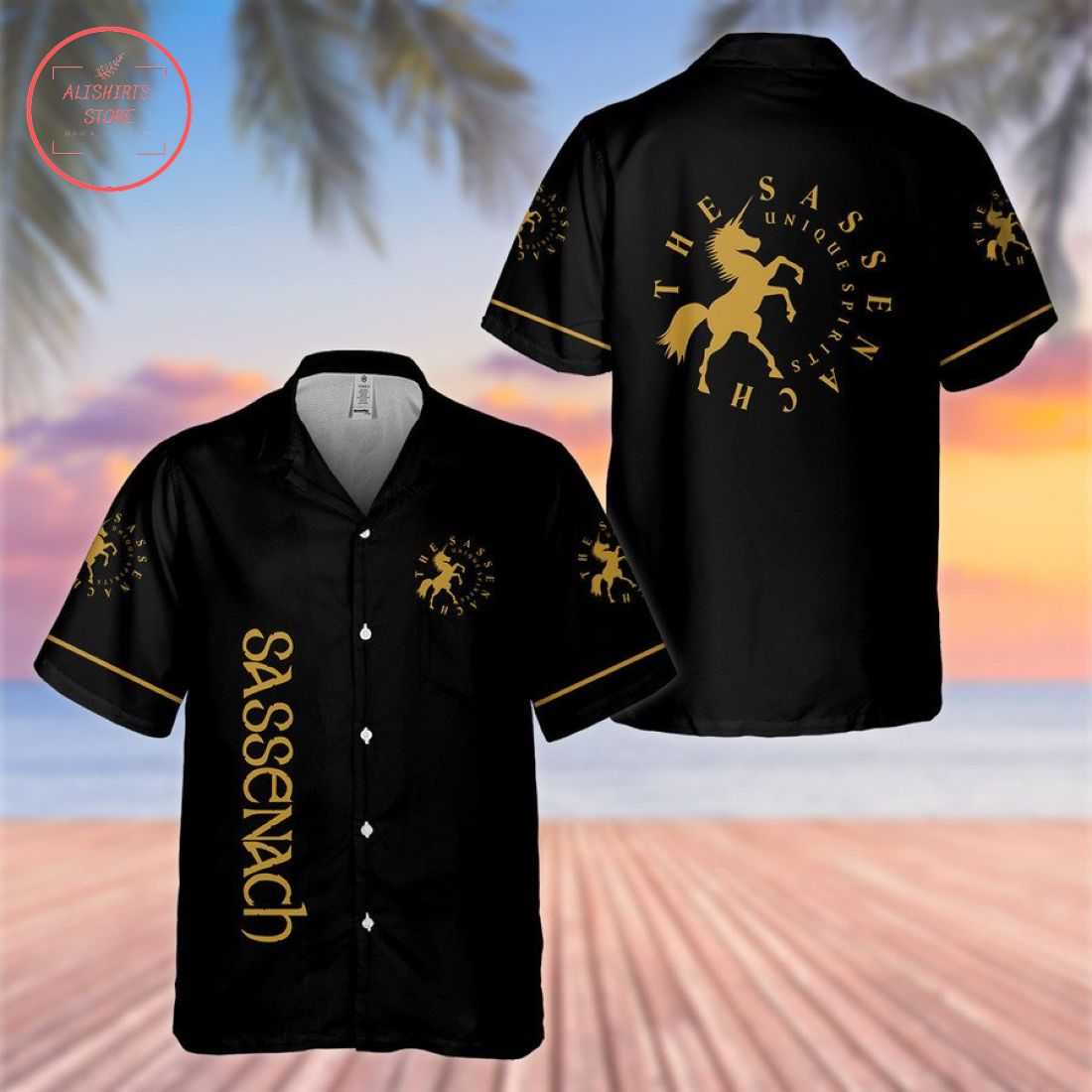 The Sassenach Unique Spirits Hawaiian Shirt