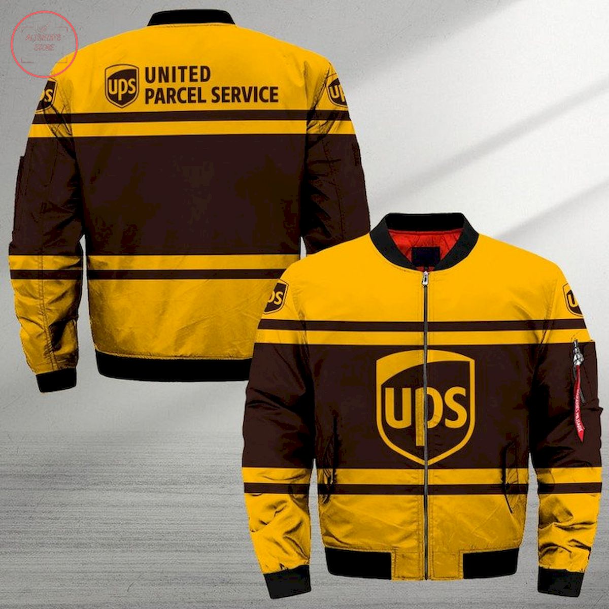 UPS United Parcel Service Bomber Jacket