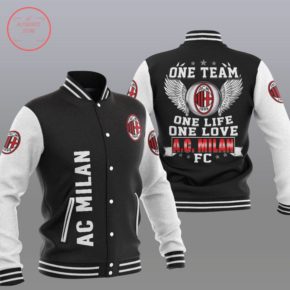 Ac Milan One Team Baseball Jacket