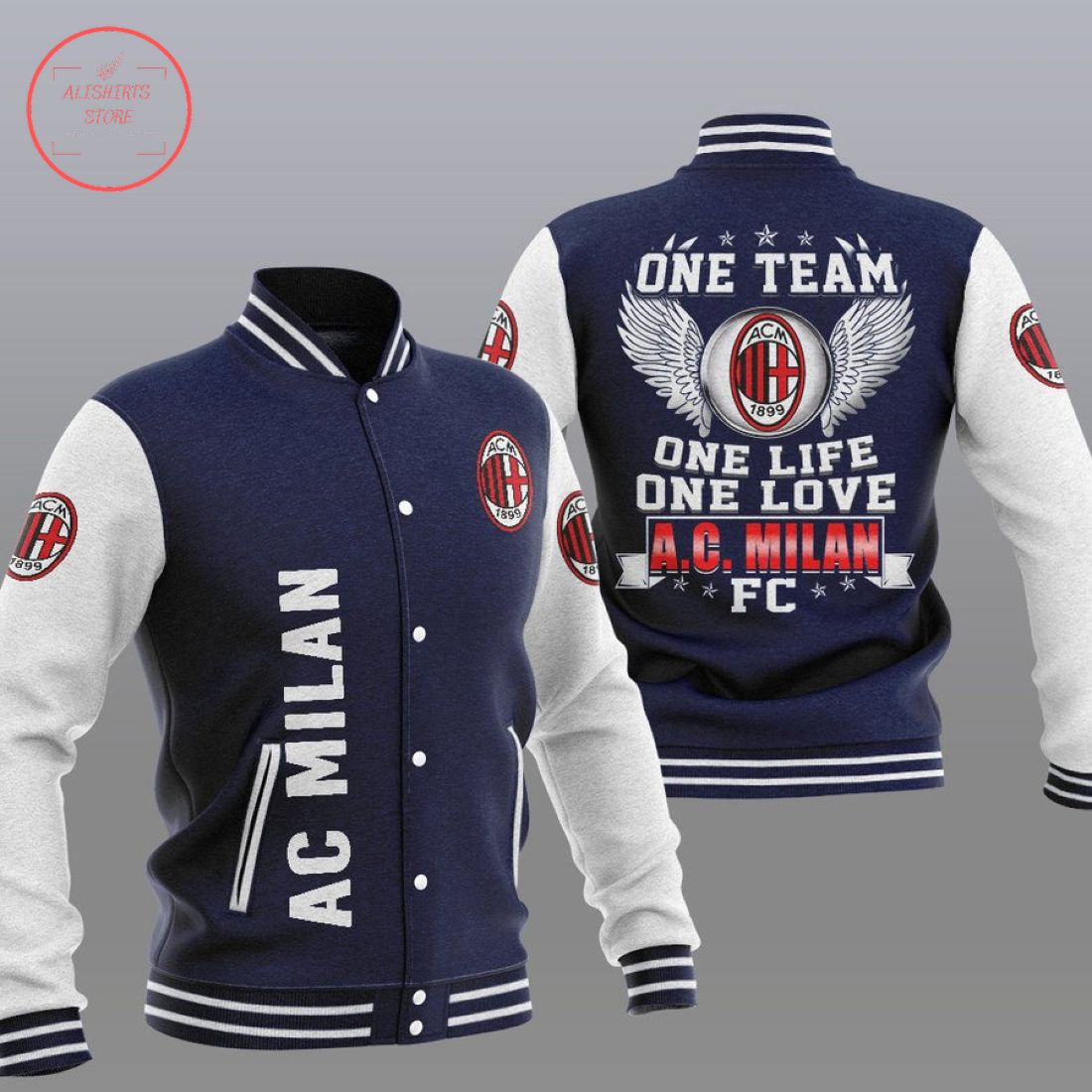 Ac Milan One Team Baseball Jacket