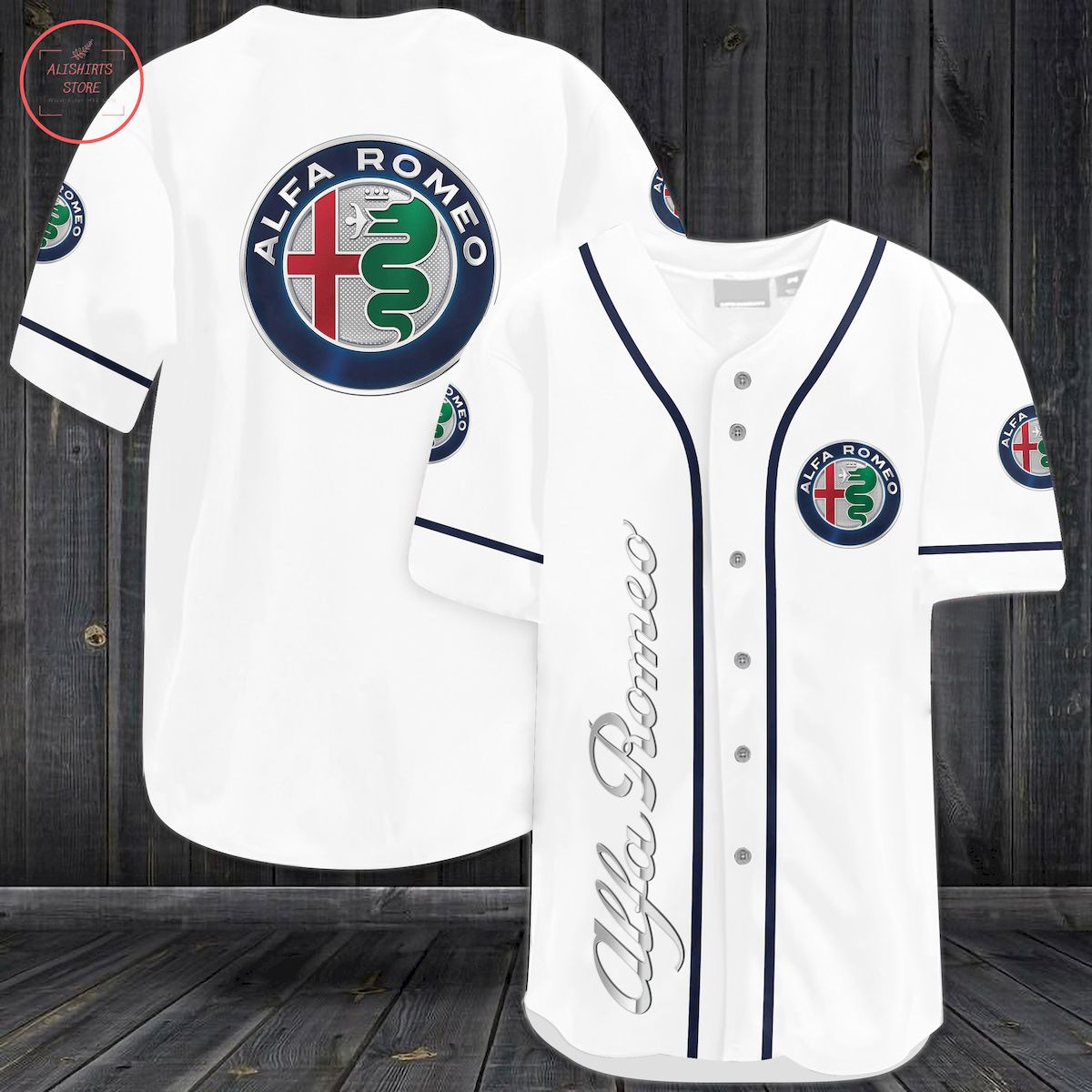 Alfa Romeo Baseball Jersey