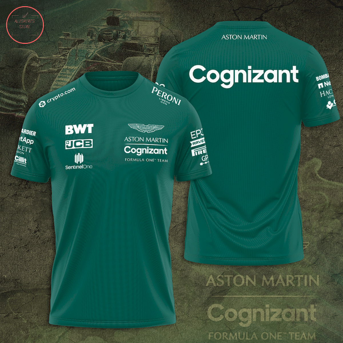 Aston Martin Cognizant Formula 1 Team 3d Shirts