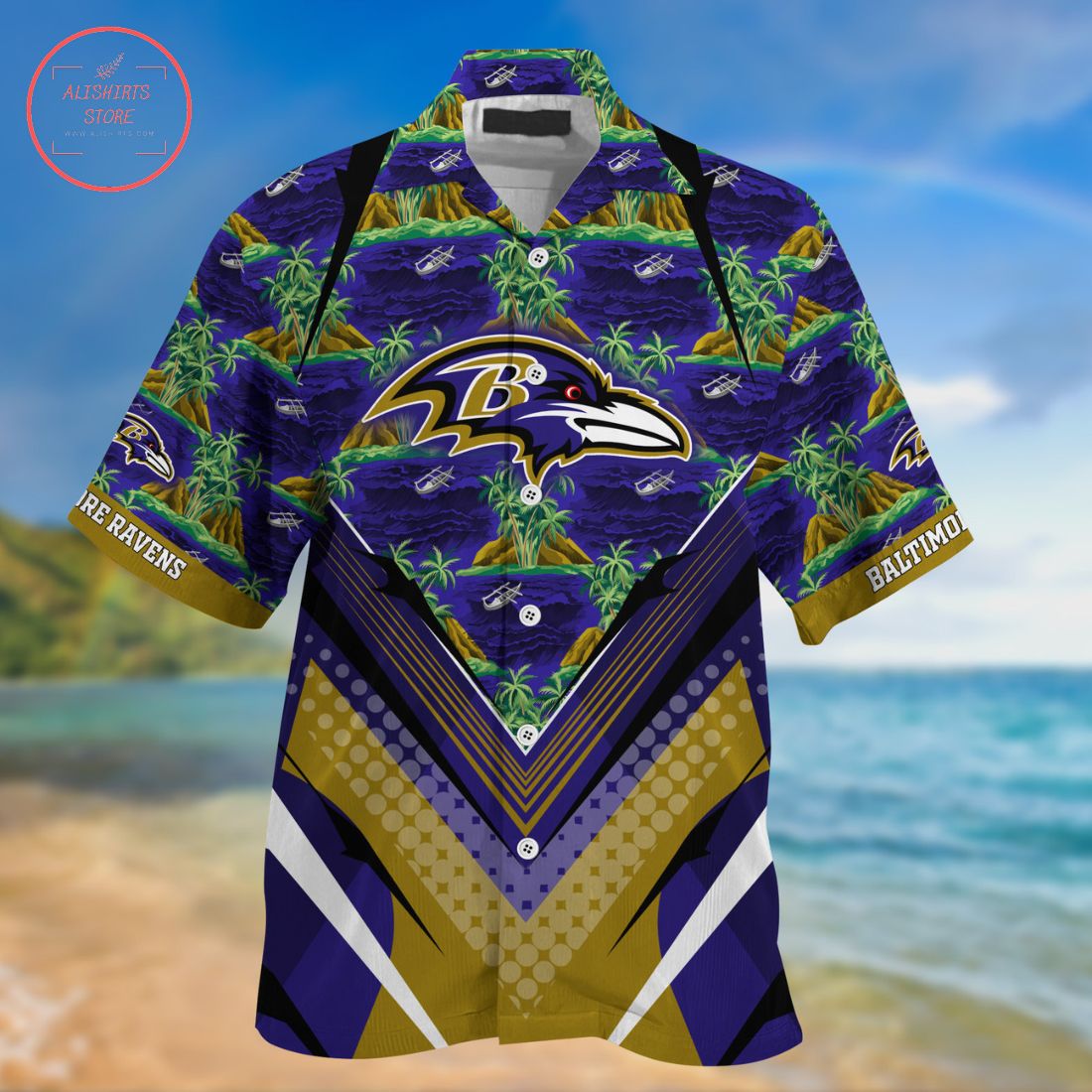 Baltimore Ravens NFL Hawaiian Shirt