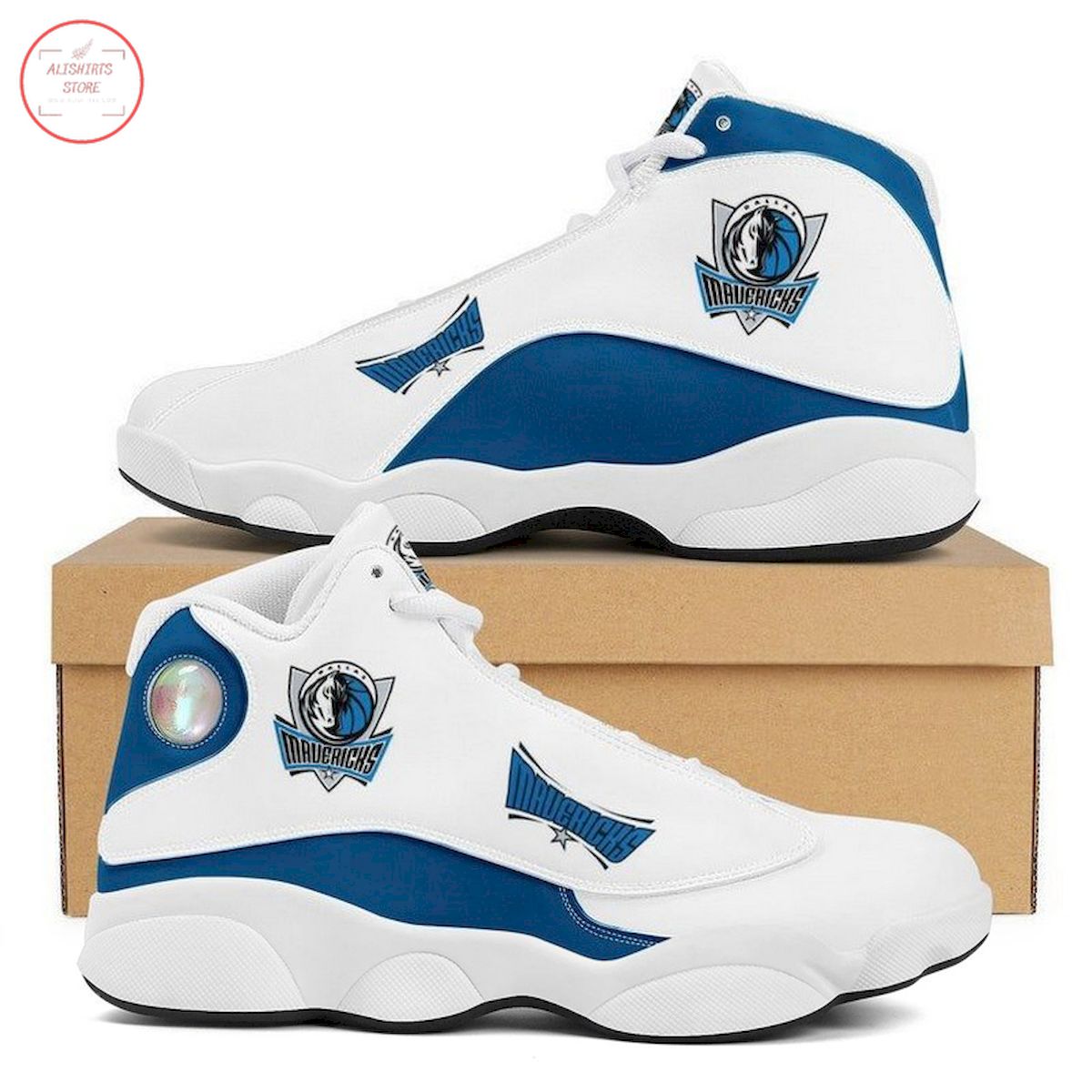 Dallas Mavericks NBA 2022 Air Jordan 13 Sneakers Shoes