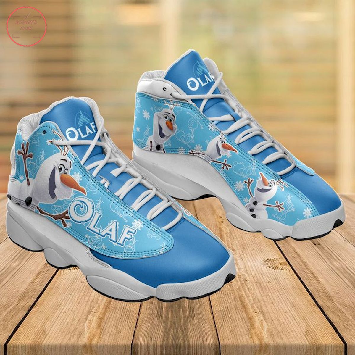 Disney Frozen Olaf Air Jordan 13 Sneaker