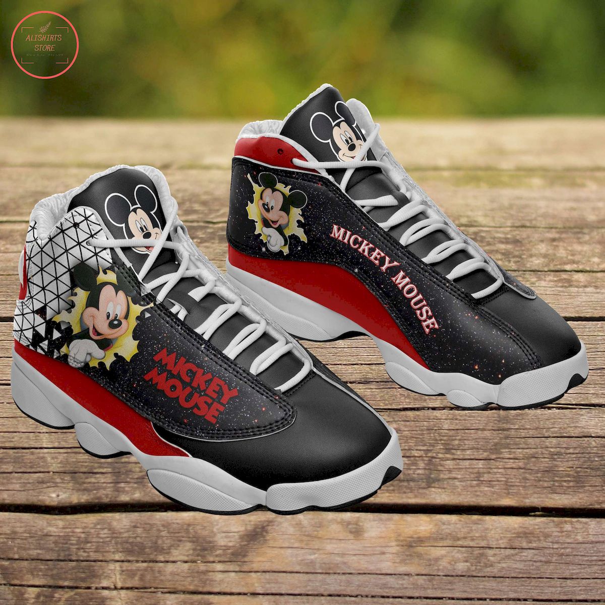 Disney Mickey Mouse Air Jordan 13 Sneaker