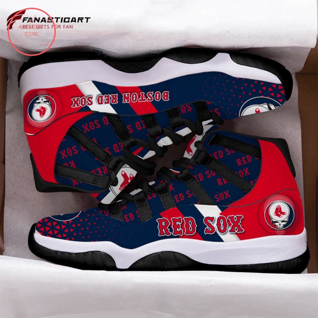 MLB Boston Red Sox Air Jordan 11 Sneaker Shoes